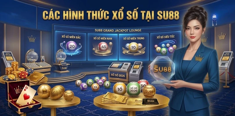 Các Hình Thức Xổ Số Tại SU88